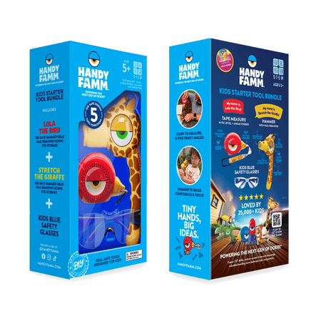 Kids STEM 5 - Function Tool Box | Ages 5 and Up - HandyFamm