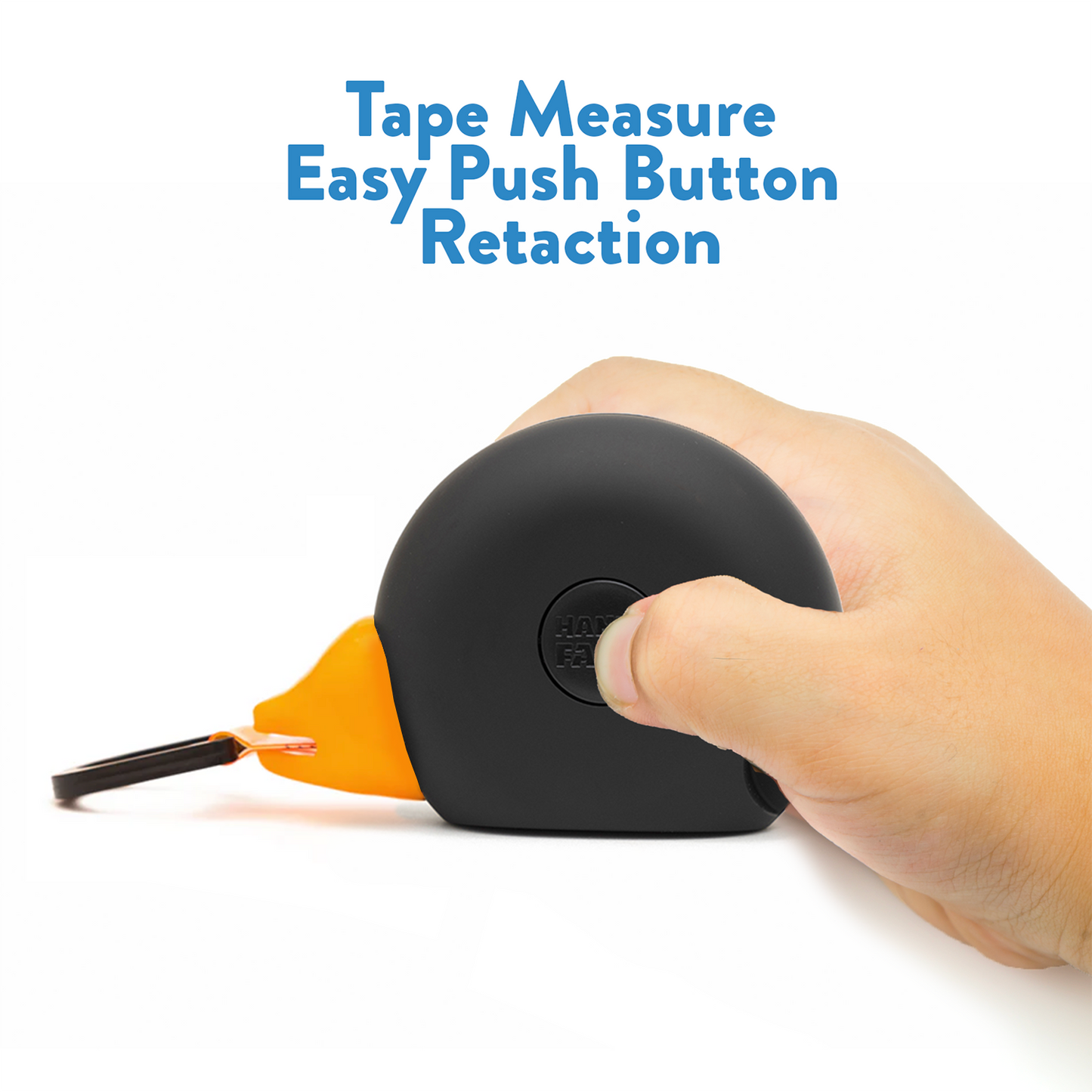"BK" Handy Famm Black Bird Tape Measure