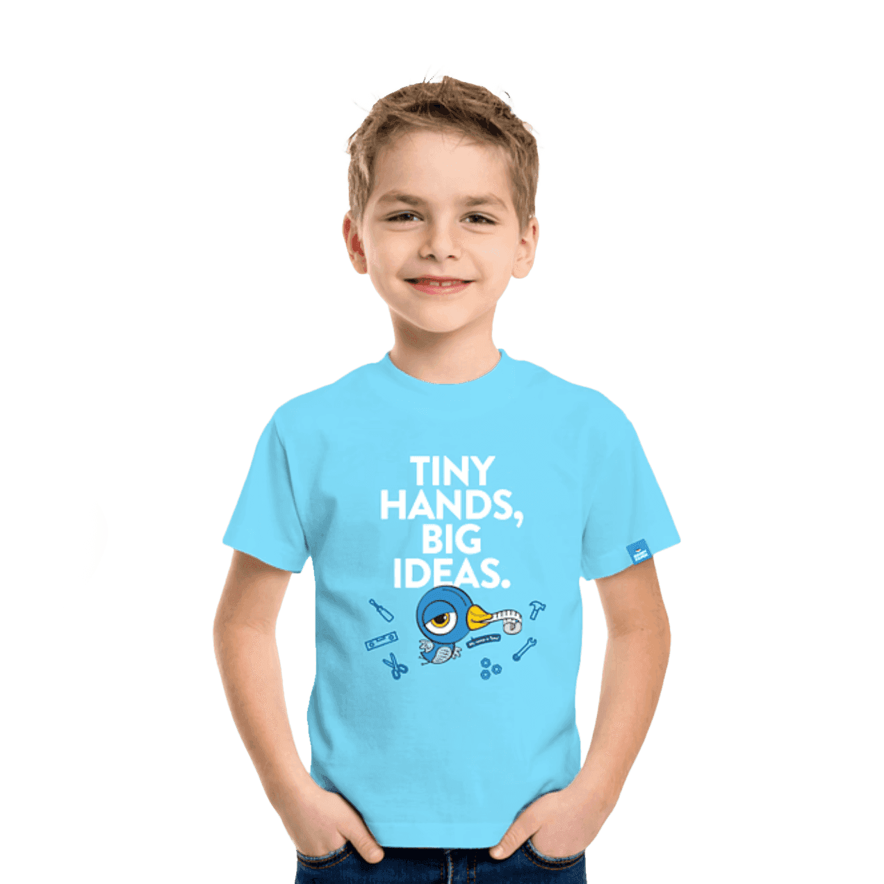 Toto T-Shirt: Tiny Hands, Big Ideas - HandyFamm