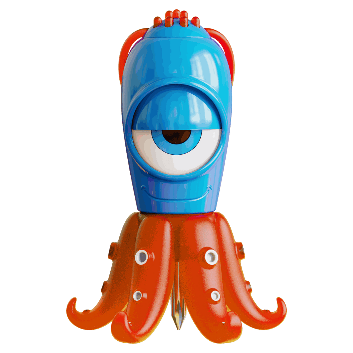 Phillip the octopus kids Phillips-head screwdriver for a wooden tool caddy build