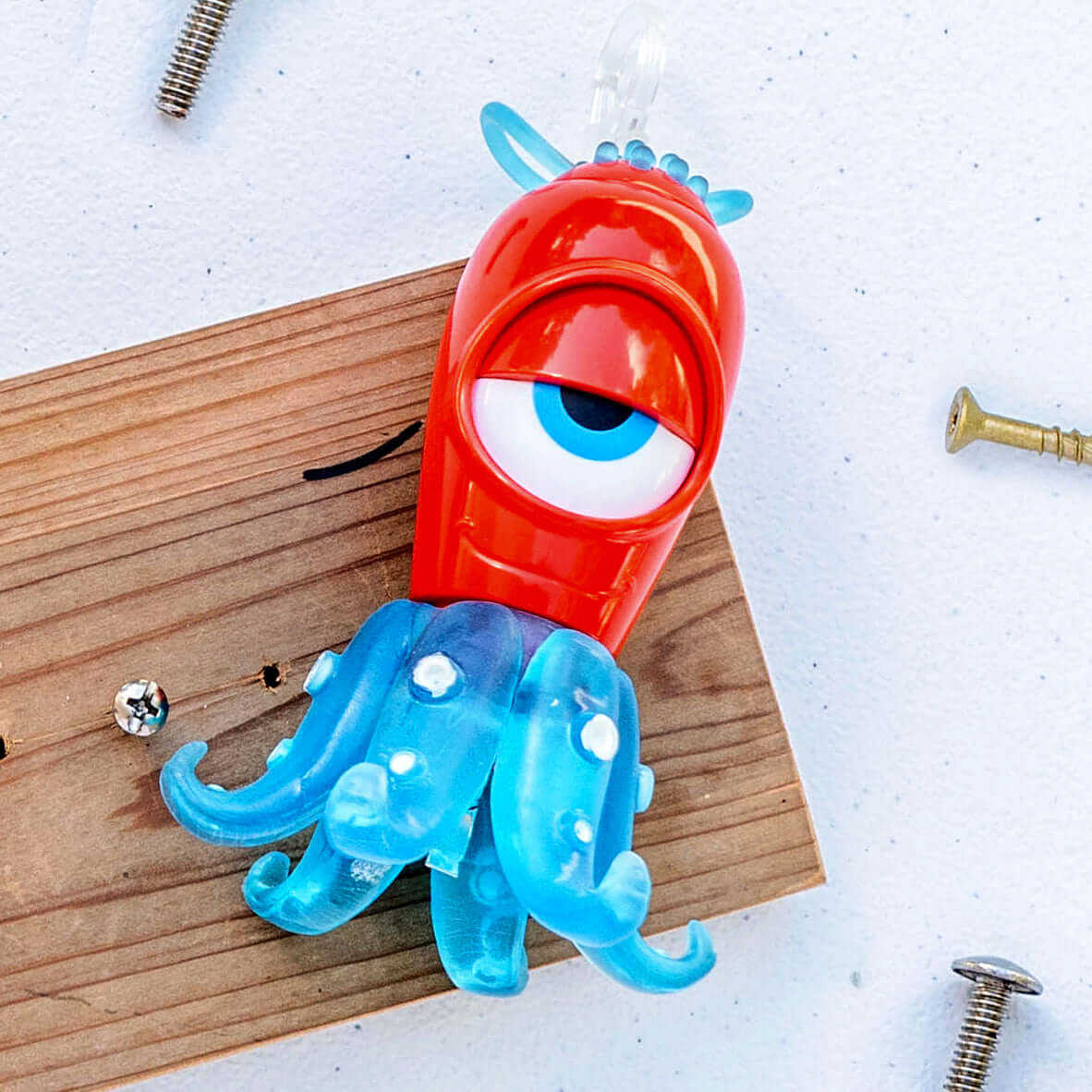 Close-up view of Handy Famm STEM Starter Flat Head Screwdriver for kids