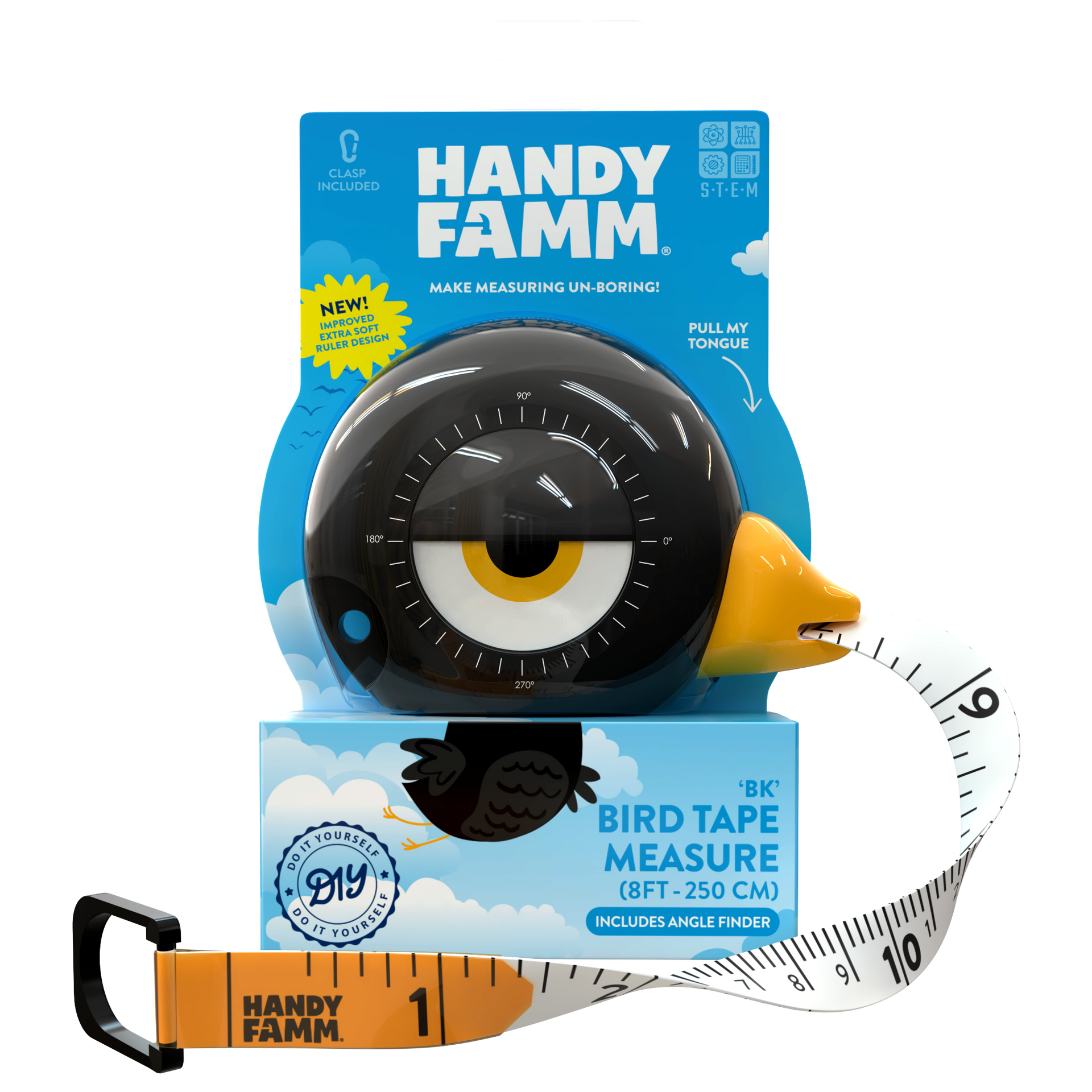 Animal Tape Measure Portable Retractable Measuring Tape For Farm