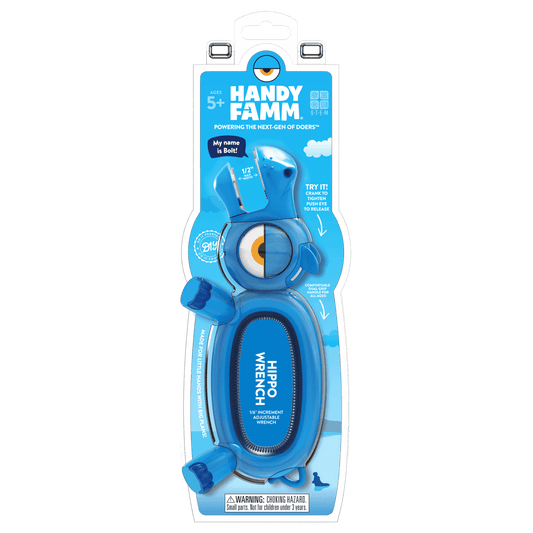 Bolt the Blue Hippo Kids Wrench - HandyFamm