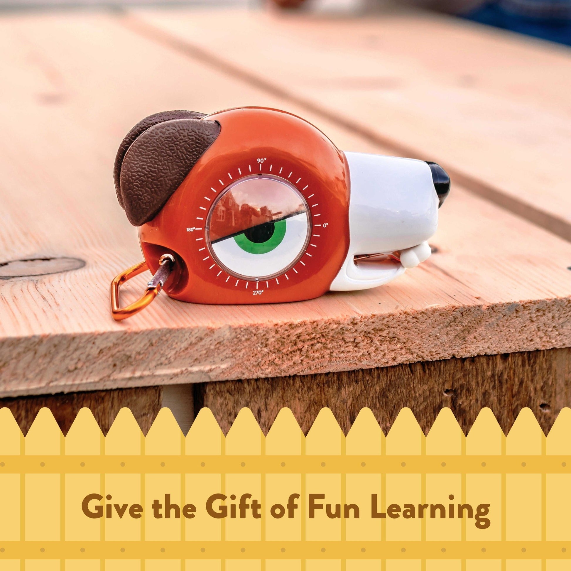 Fido the Dog 4 - in - 1 Kids Tape Measure - HandyFamm