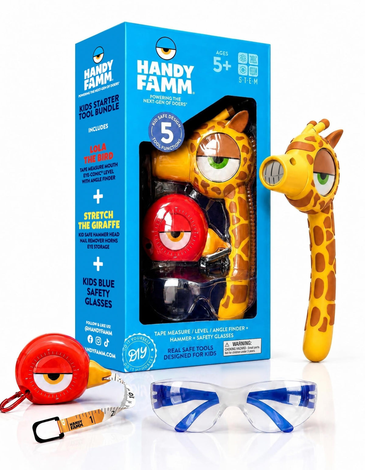 Kids Starter Tool Box | 3-Piece Set