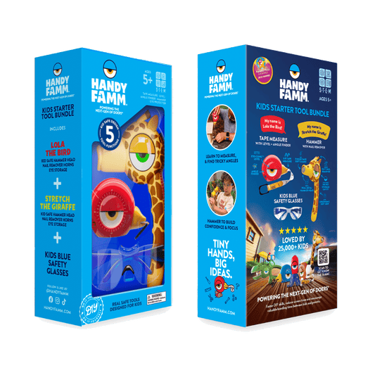 Kids STEM 5 - Function Tool Box | Ages 5 and Up - HandyFamm
