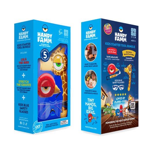 Kids STEM 5 - Function Tool Box | Ages 5 and Up - HandyFamm