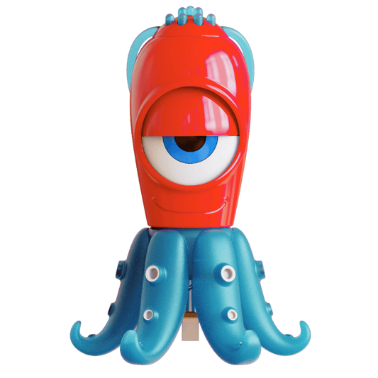 Ollie the Octopus Flat - Head Kids Screwdriver - HandyFamm