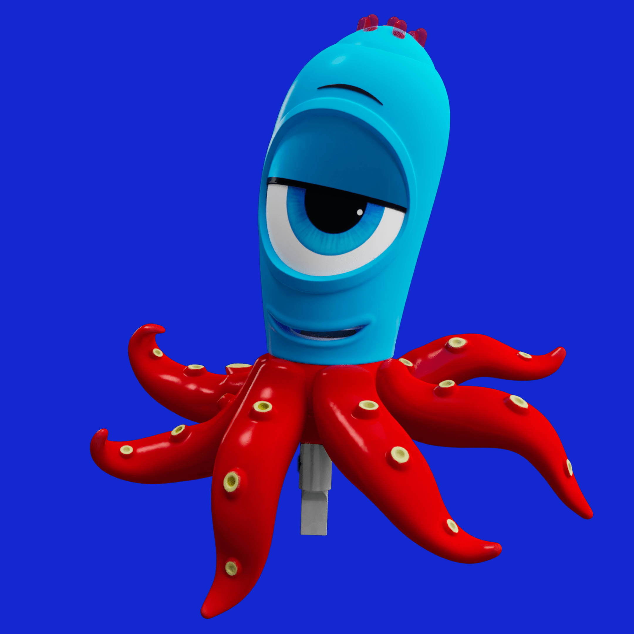 Phillip the Octopus, kids Phillips-head screwdriver character by Handy Famm