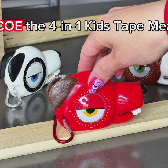 Kids 4-in-1 Tape Measure | Roscoe