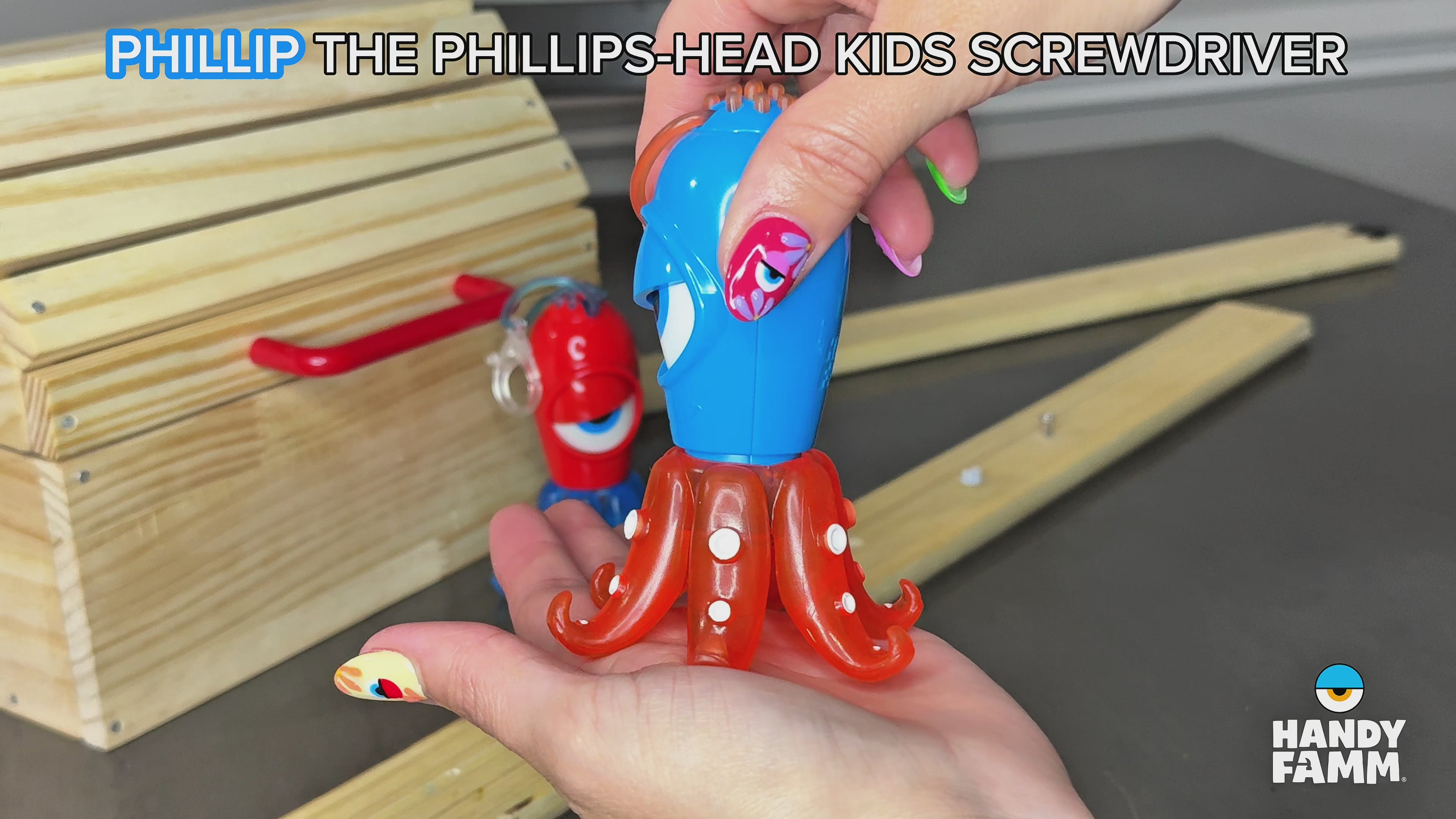 Kids Octopus Phillips-Head Screwdriver | Phillip