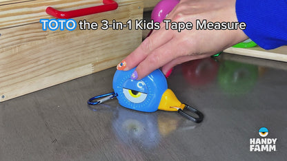 Kids 3-in-1 Tape Measure | Toto