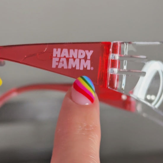 Kids Red Safety Glasses | Lola