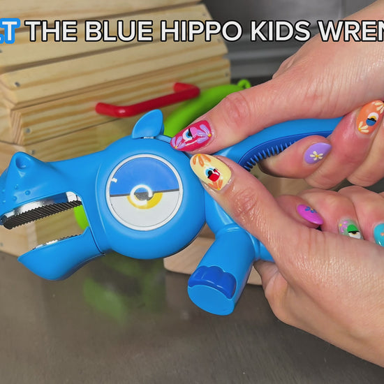 Kids Blue Hippo Wrench | Bolt