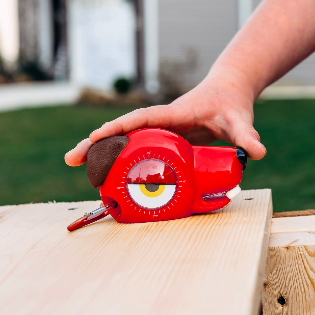 Roscoe the Dog 4 - in - 1 Kids Tape Measure - HandyFamm