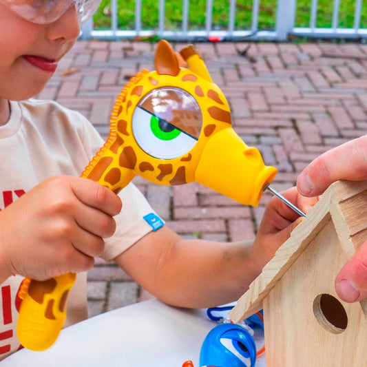 Stretch the Yellow Giraffe Kids Hammer - HandyFamm