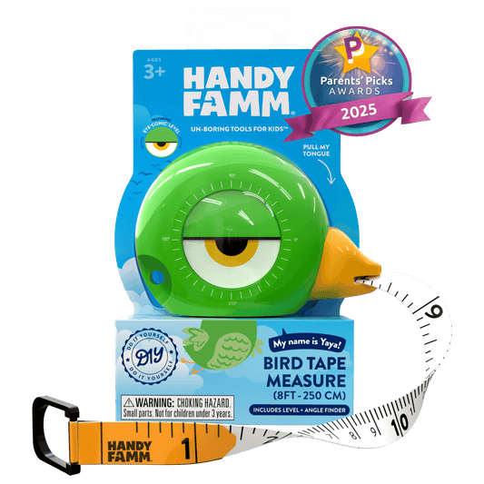 Yaya the Bird 3 - in - 1 Kids Tape Measure - HandyFamm